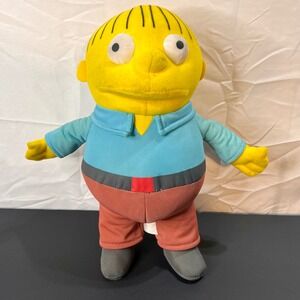 The Simpsons 10" Ralph Wiggum Plush Toy Universal Studios Yellow Excellent Retro